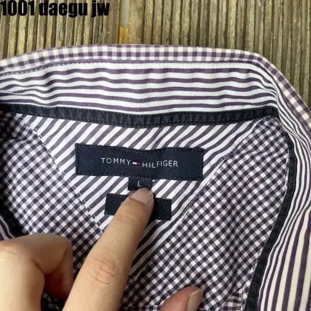 L TOMMY HILFIGER SHIRT 타미힐피거 셔츠