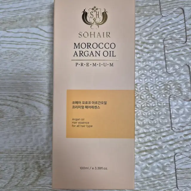 (미개봉 새상품) 쏘헤어 모로코 아르간오일 프리미엄 헤어에센스 100ml