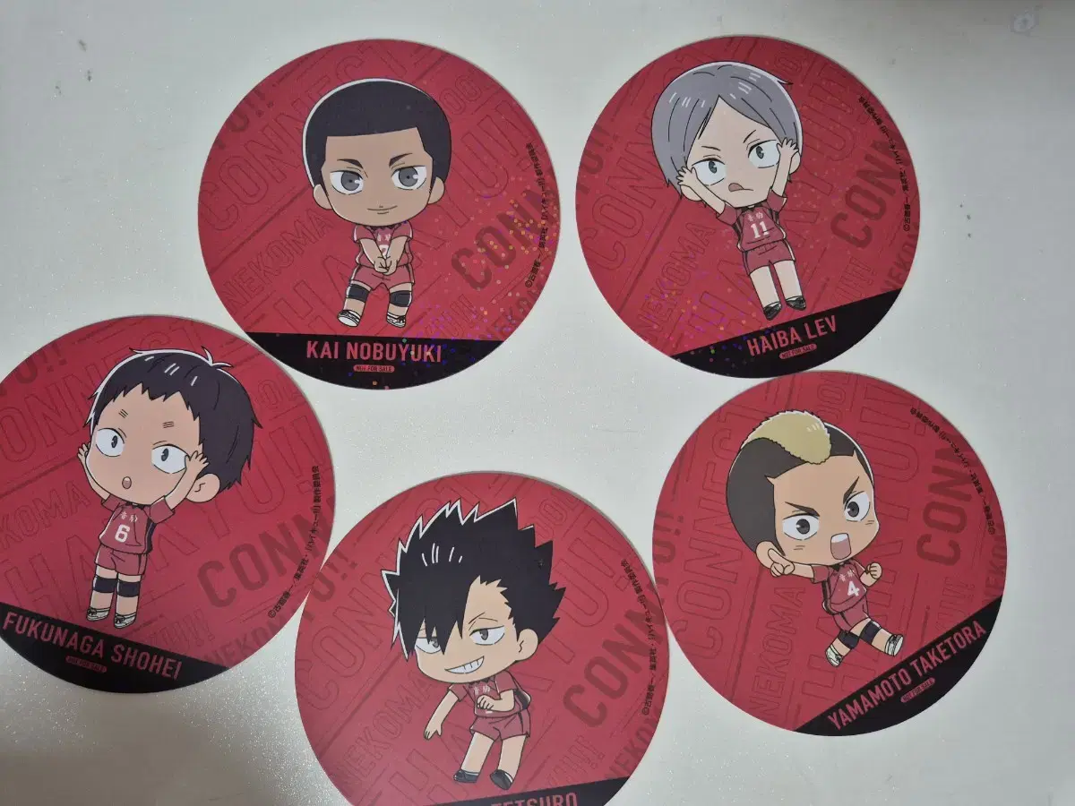 Haikyuu Animate Cafe Pre-order Benefit