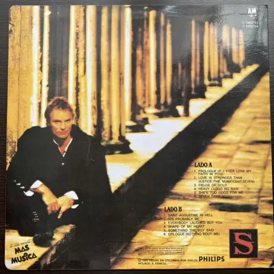 Sting lp korea 1993