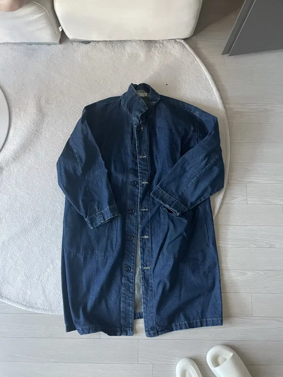 Denim Field Day Longcoat Jacket