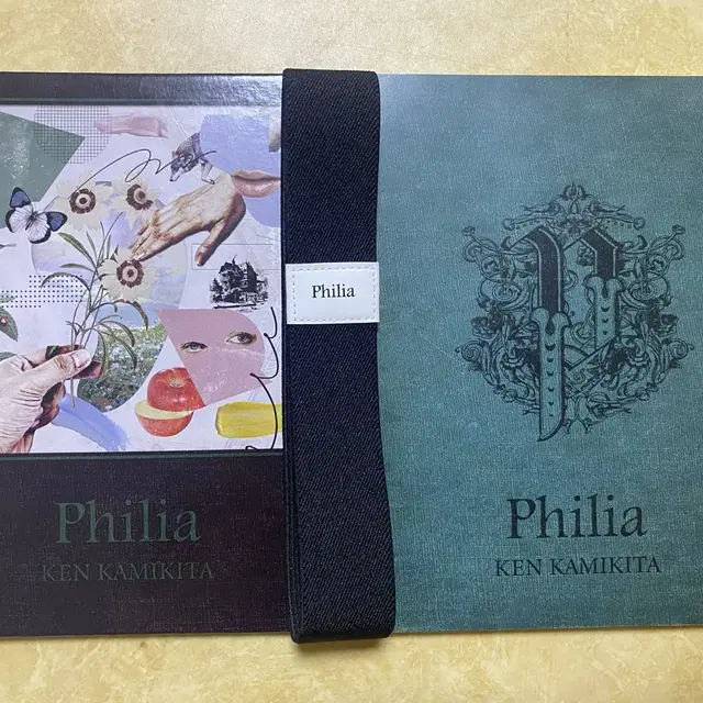 카미키타켄 KK PHILIA 필리아 초회한정판(cd, 소설, 북밴드 세트