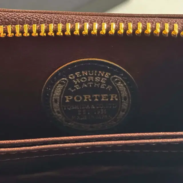 PORTER 포터 leather coin case 가죽 동전 지갑