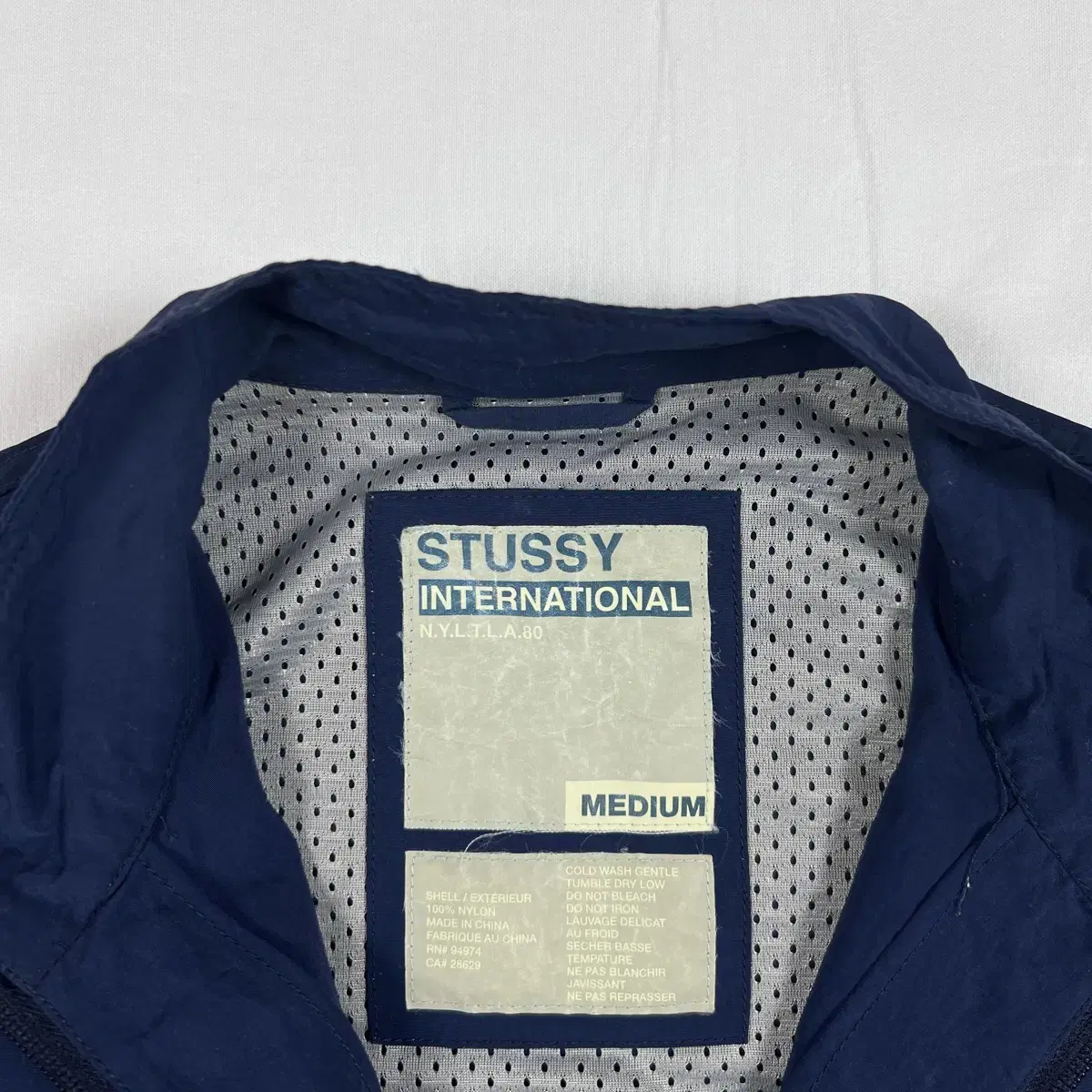 90s 스투시 stussy nyltla 인터네셔널 자켓