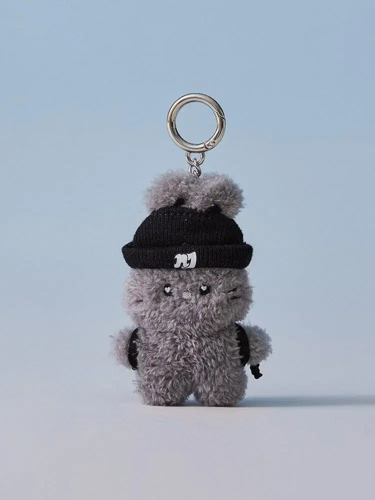 New Jeans x Collette Bunini Mini Costume Keyring in Gray