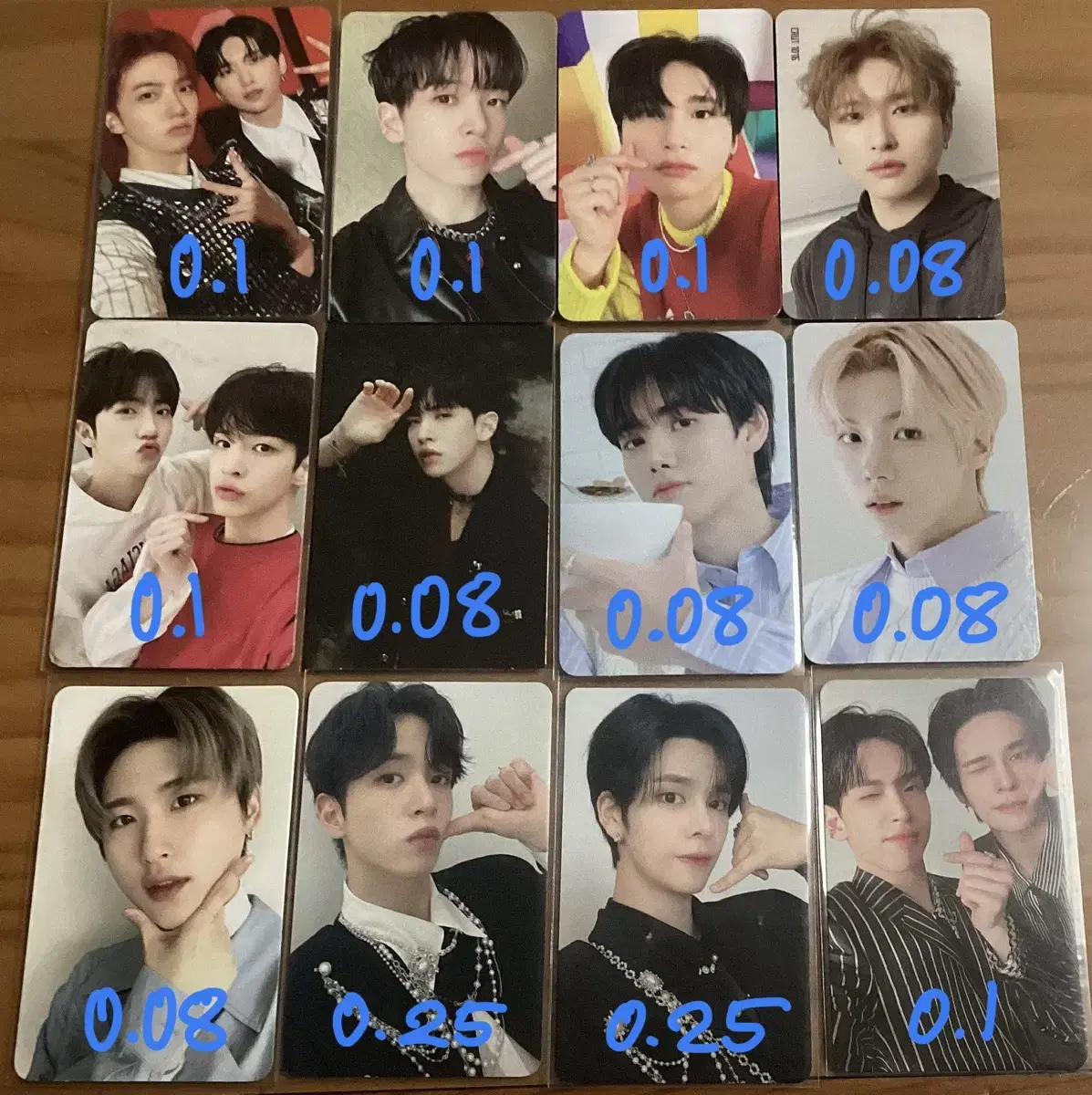 Cravity photocard Photocard sell song hyeong jun allen jungmo wonjin minhee sungmin WTS