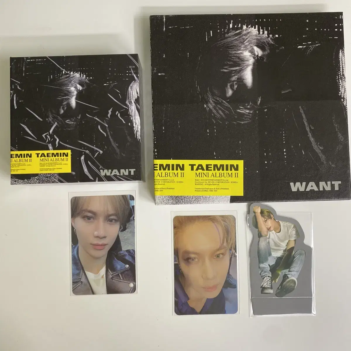 Taemin Wanted Kihno+Wanted Album+Photocard