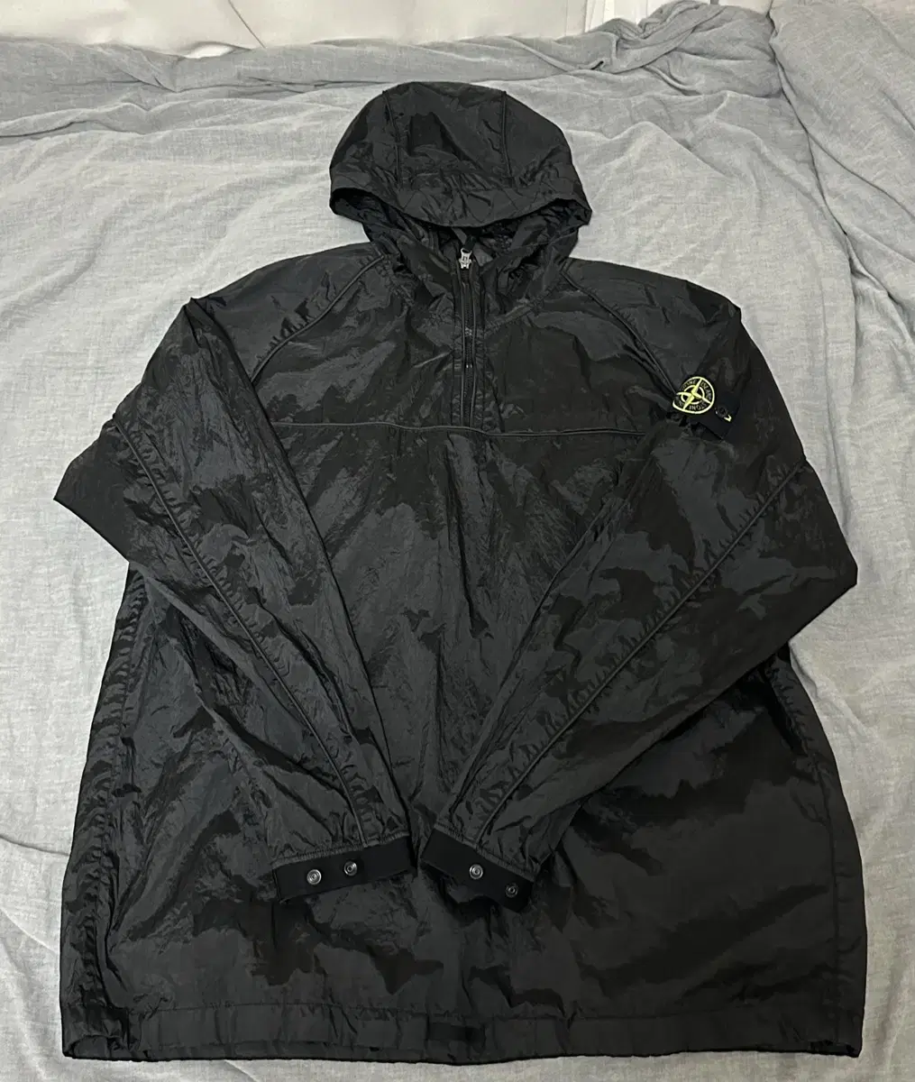 Stone Island Windbreaker Black Size XL New for Sale