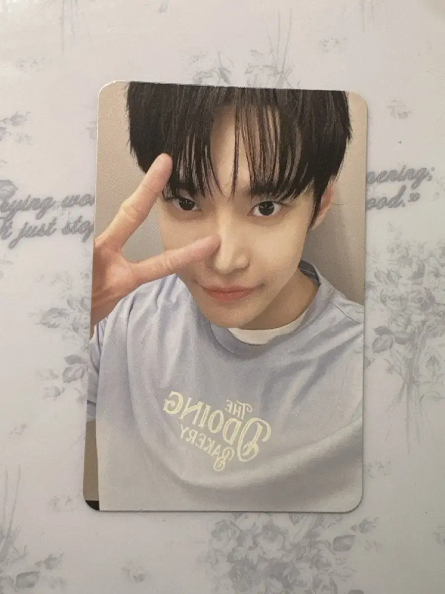 Doyoung Kids T-Shirt photocard wts