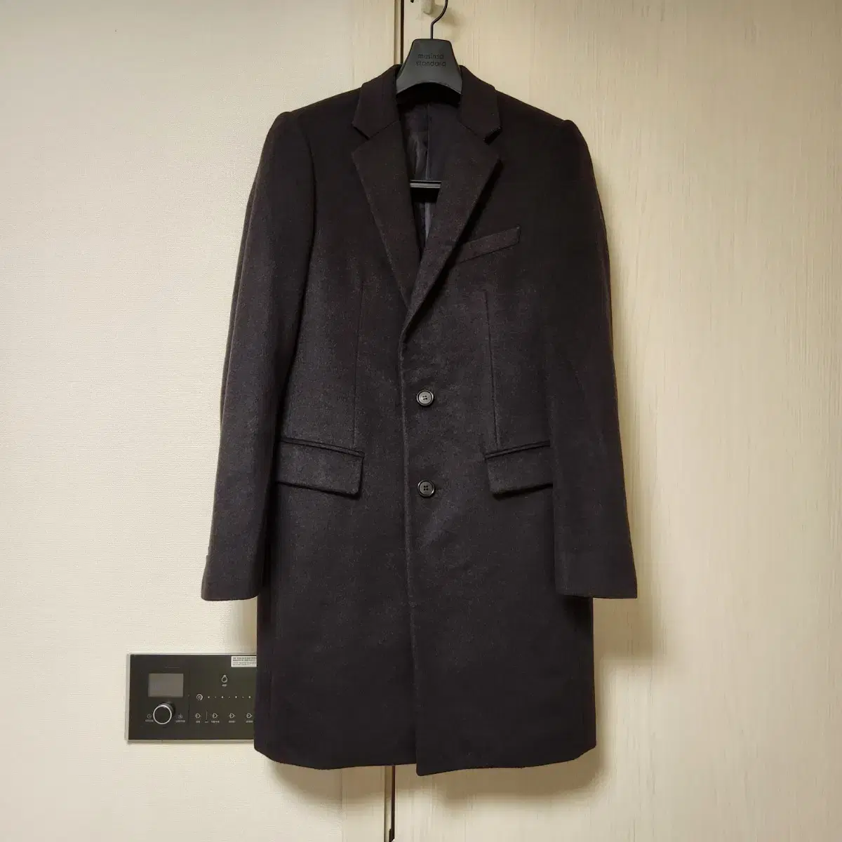 Solid homme cashmere50% single coat 95