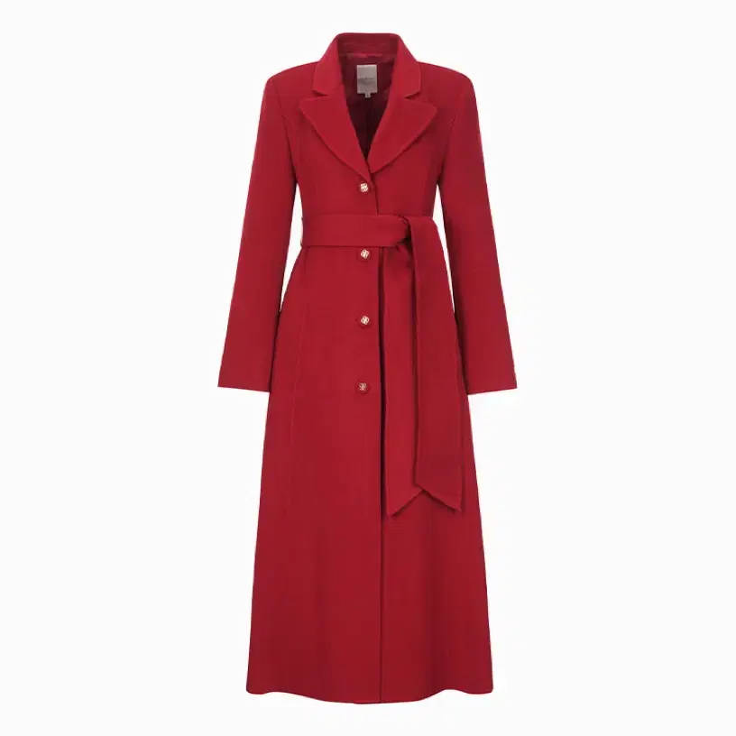 그레이스유) Settia Single Handmade Coat (Red)