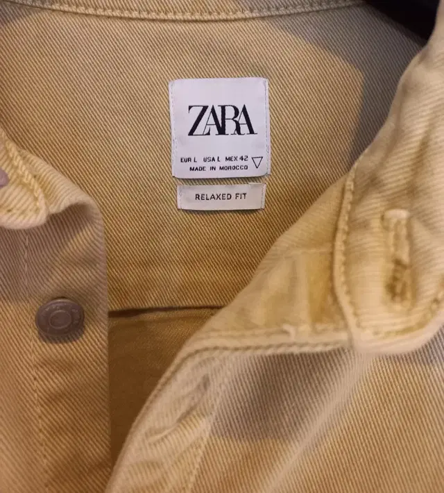 ZARA  남성 긴팔셔츠L 100