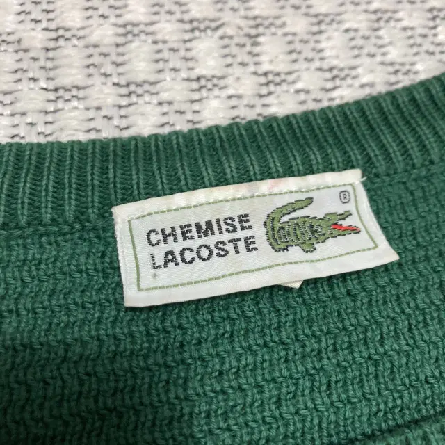 LACOSTE 라코스테 크리스마스 패턴 니트