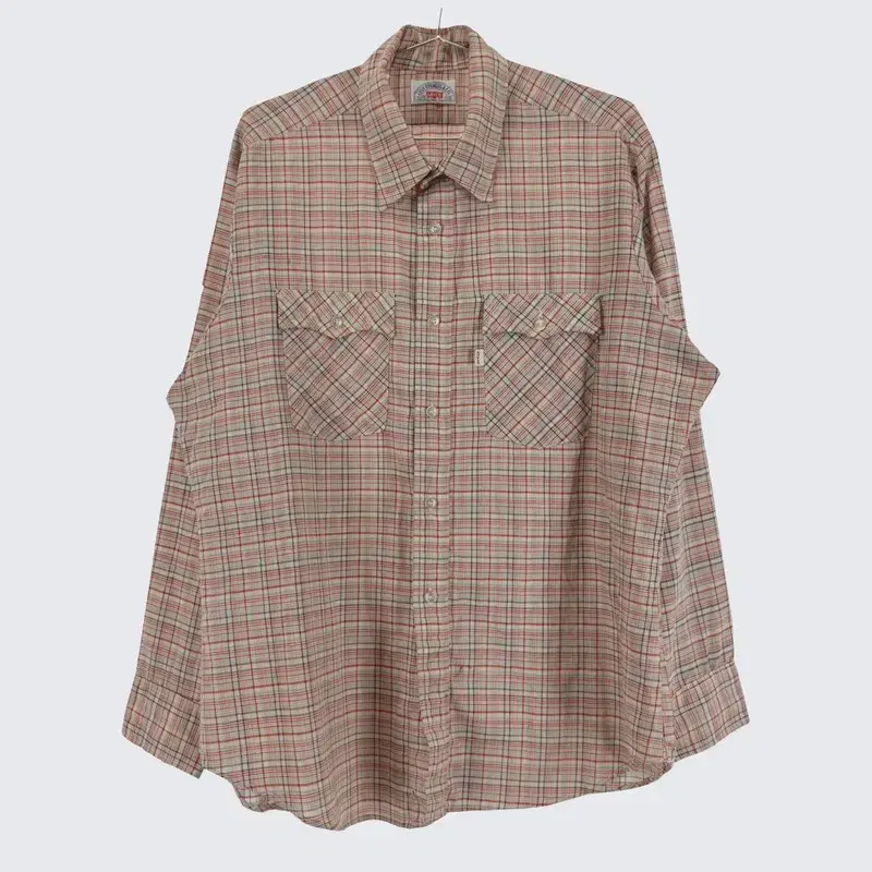 [Levi's] USA USA Check Shirt Southern (Men's Overfit) A26359