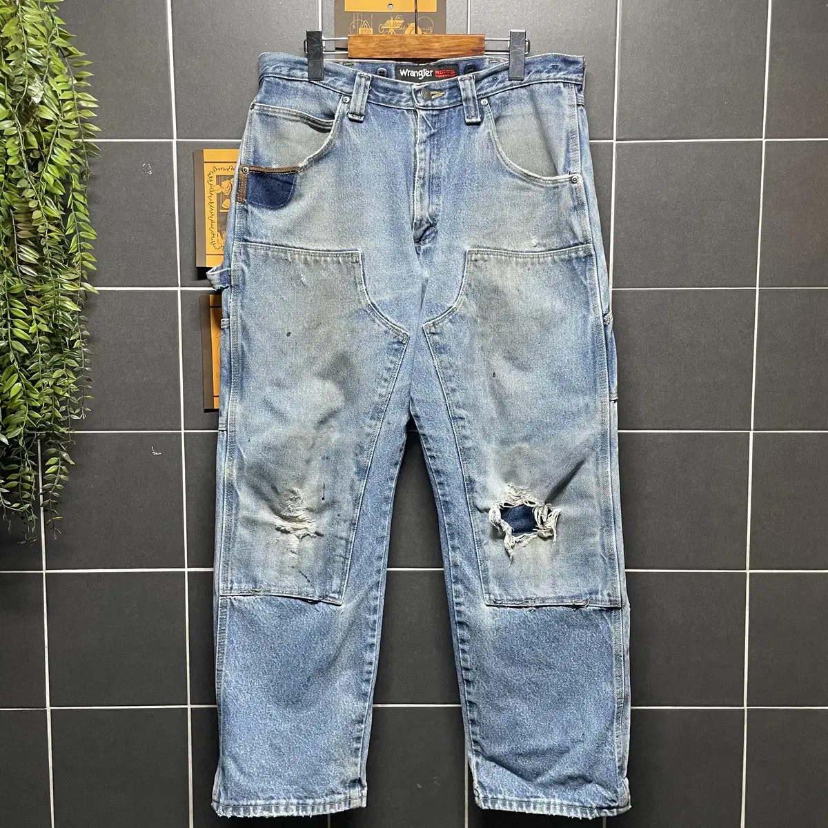 Wrangler Double knee [34] 랭글러 더블니 데님팬츠