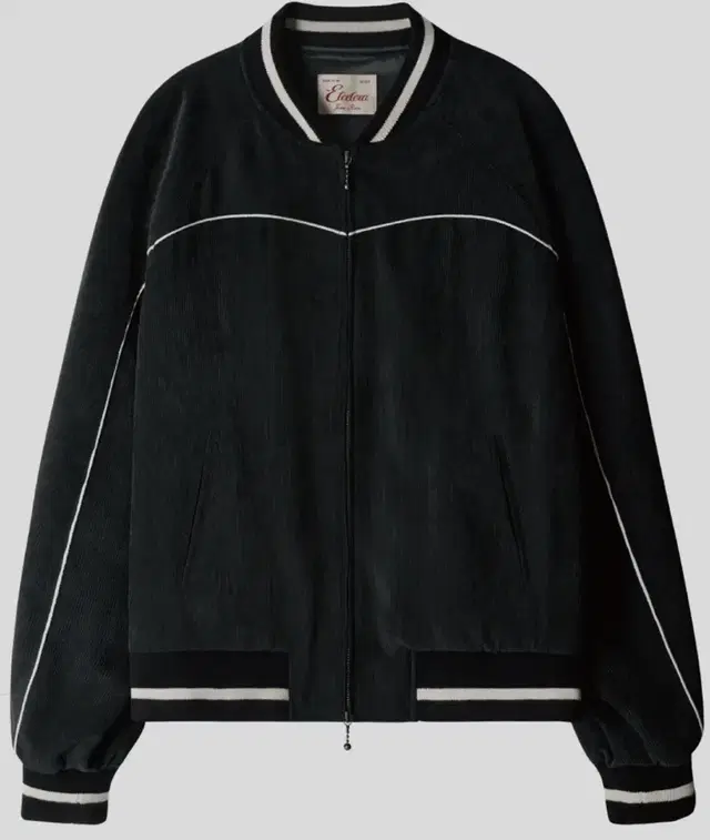 ETCE CORDUROY RAGLAN JACKET (BLACK) M