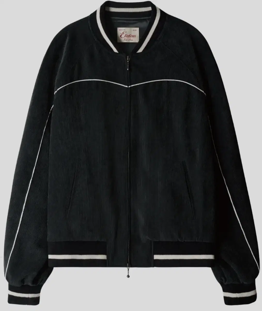 ETCE Corduroy Raglan Jacket Black M