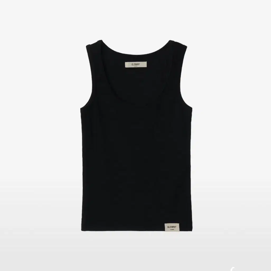 글로니 G CLASSIC RIB TANK (BLACK)