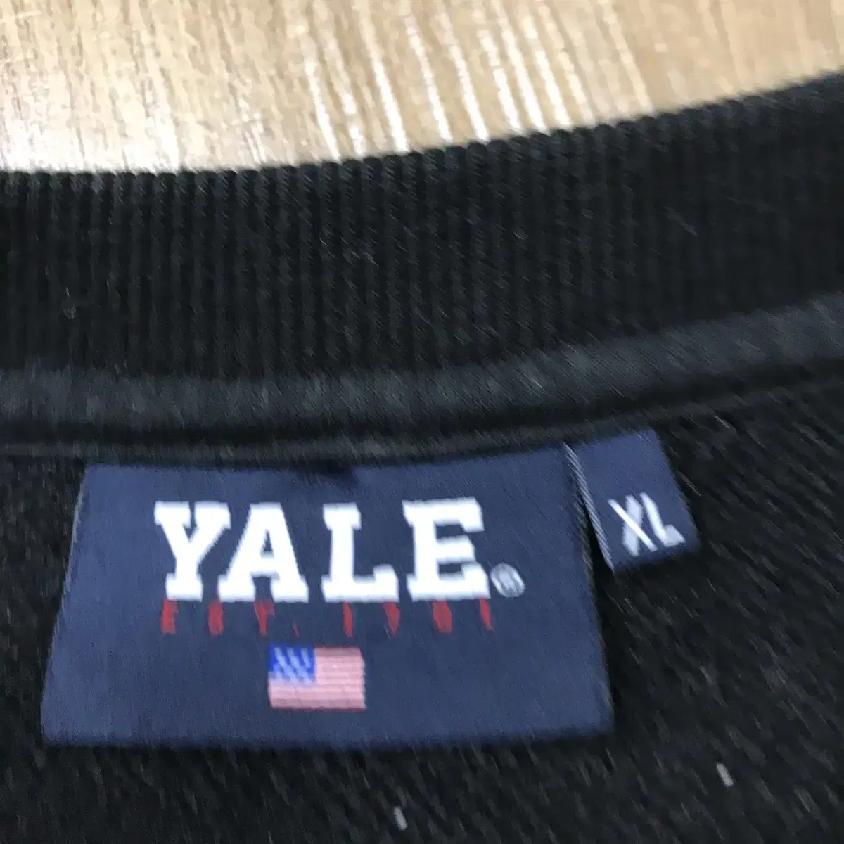 YALE 예일 베어패치 스웻셔츠 [XL]