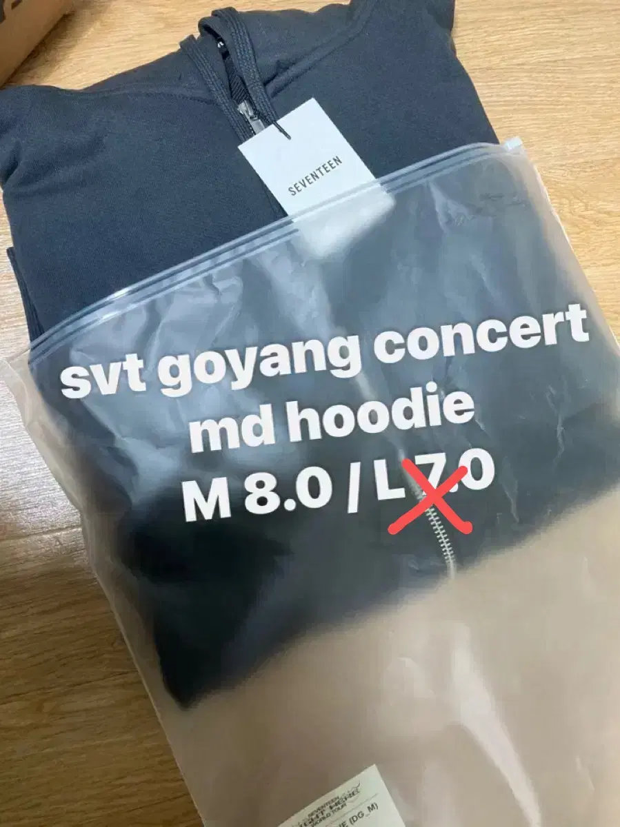 Seventeen Catcon Concert md hoodie only yangdur