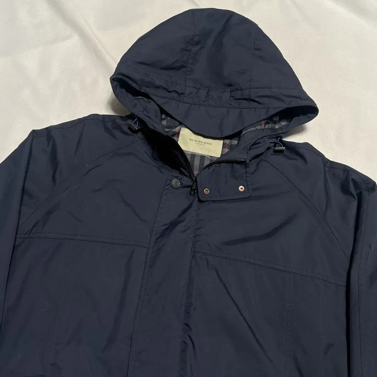 L Burberry Hooded Jumper Jacket