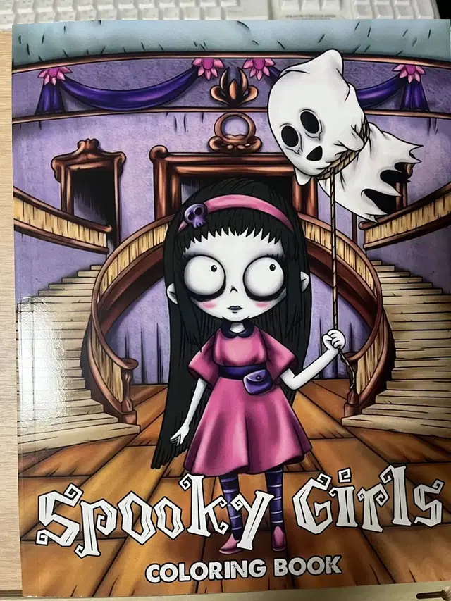 Spooky Girls Coloring Book  스푸키걸컬러링북