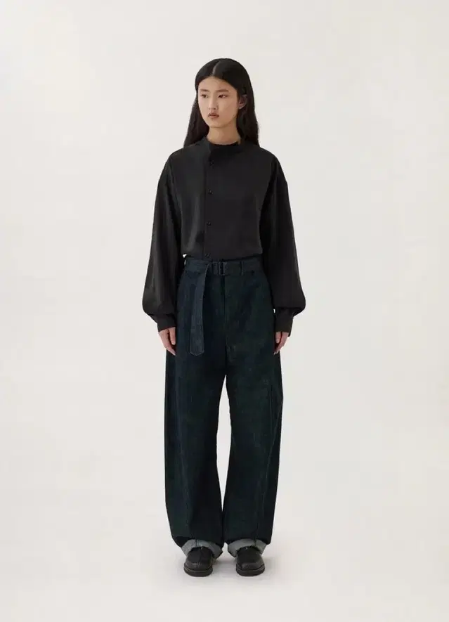 Lemaire twisted denim pants