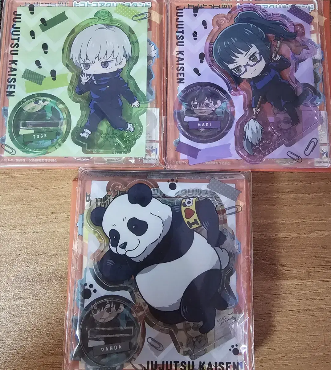 zuu spin tokotoko acrylic stand limited edition toge maki panda