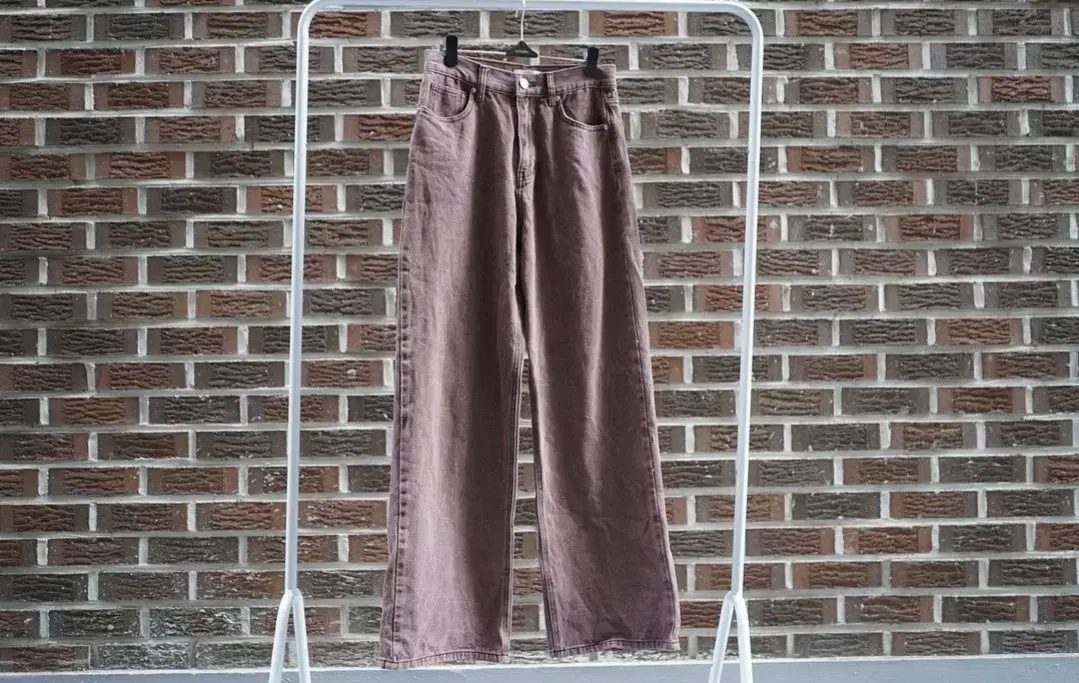 Unique burgundy pants