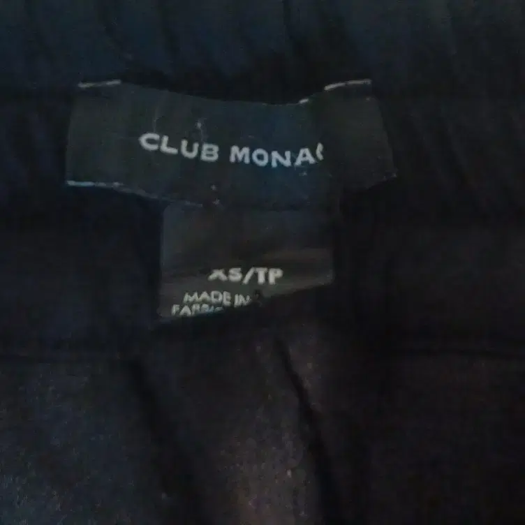 한섬 클럽모나코 밴딩 팬츠 XS size CLUB MONACO