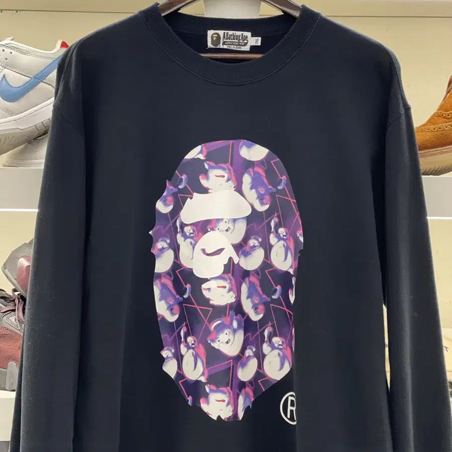 BAPE Ghostbusters Ape Head Crewneck