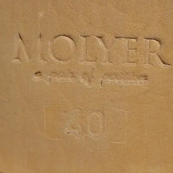 MOLYER 남성 소가죽 그라데이션 구두 255 mm (1회 착용)