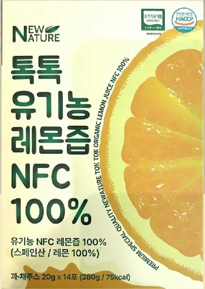 톡톡 유기농레온즙NFC100% 14x 6박스 무료배송