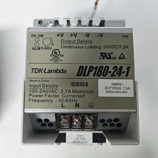 TDK DLP180-24-1 TDK-LAMBDA 레일 스위치 전원 DLP