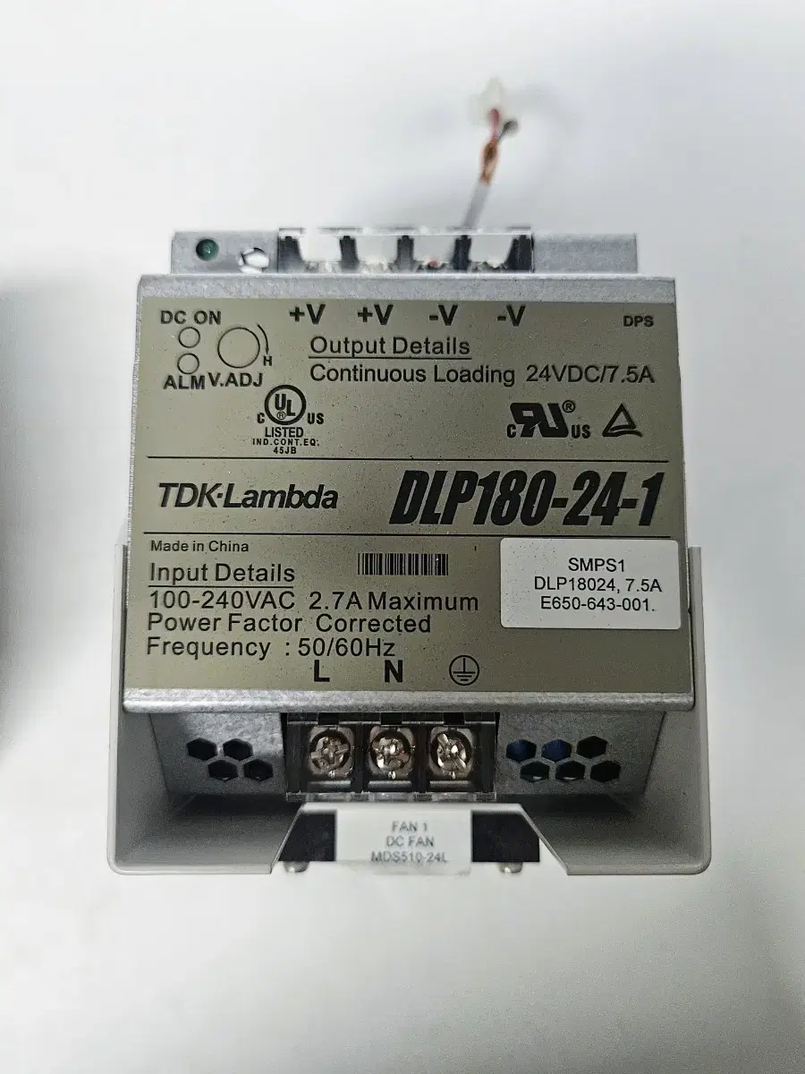 TDK DLP180-24-1 TDK-LAMBDA 레일 스위치 전원 DLP