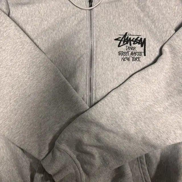 스투시 stussy dsm newyork 도버스트릿마켓 뉴욕 후드집업 L