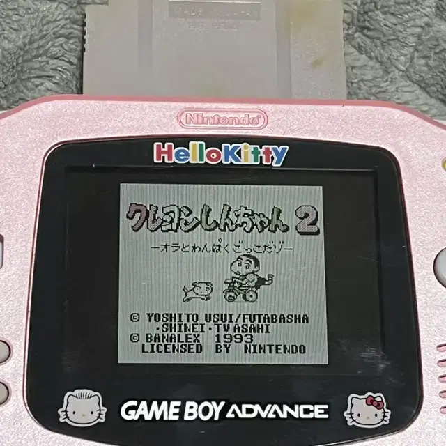 GBC/GBA 게임보이컬러/어드밴스 크레용 신짱 시리즈 짱구 게임팩