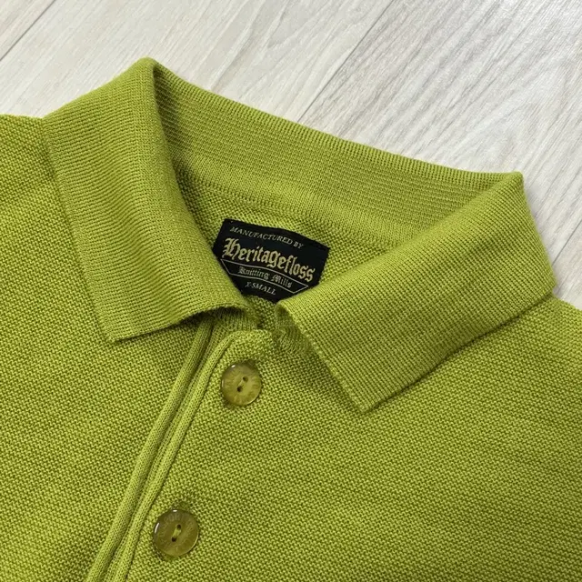 헤리티지플로스 반팔니트(HFC CREST WOOL POLO SHIRT)