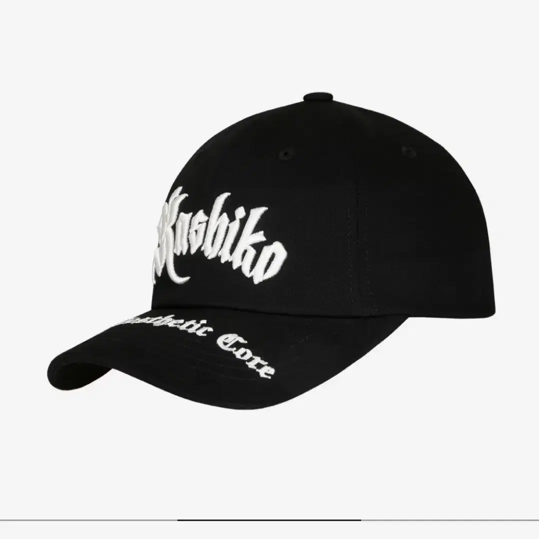 Kashiko 카시코 볼캡 Embroied Ball Cap Black