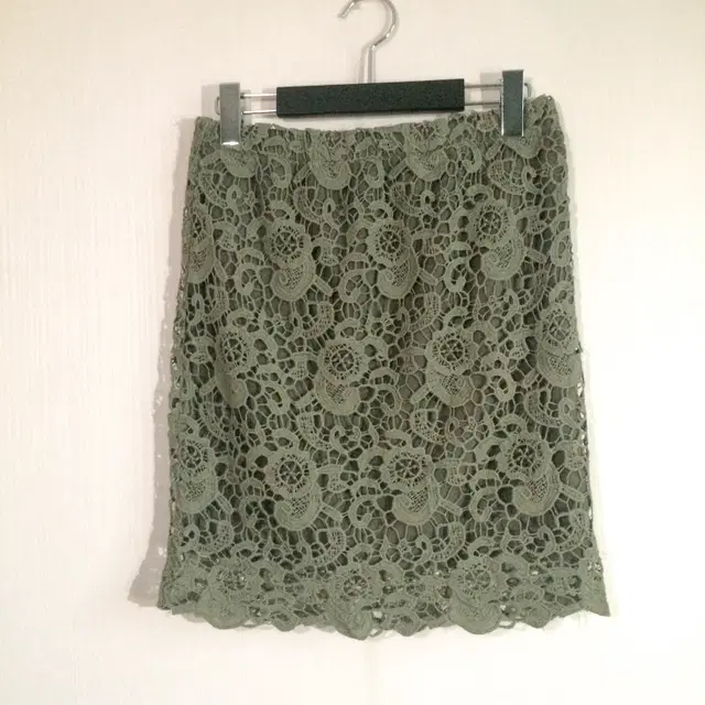 Crochet mini skirt