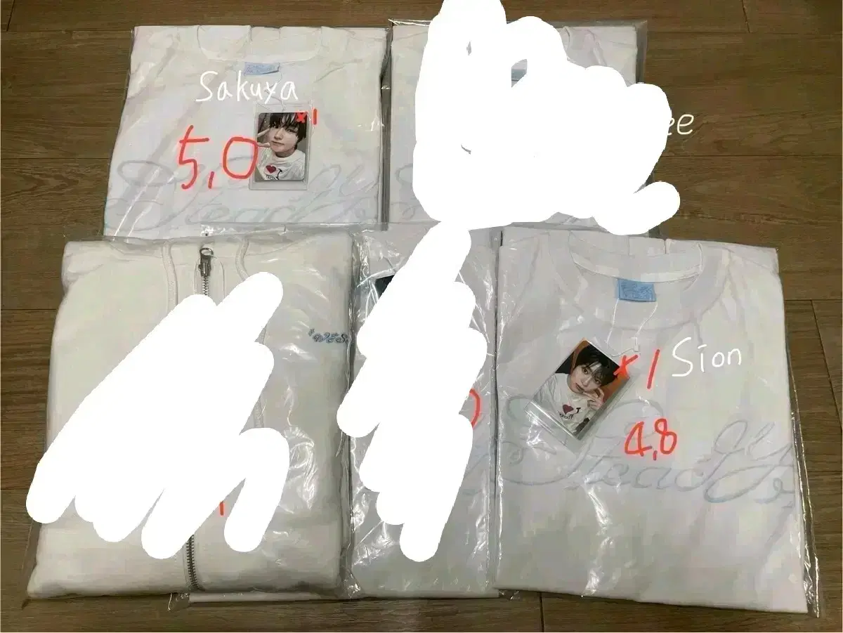 Wish photocard wts Steady Hood Bracelet tc ld T-shirt Sakuya Uushi