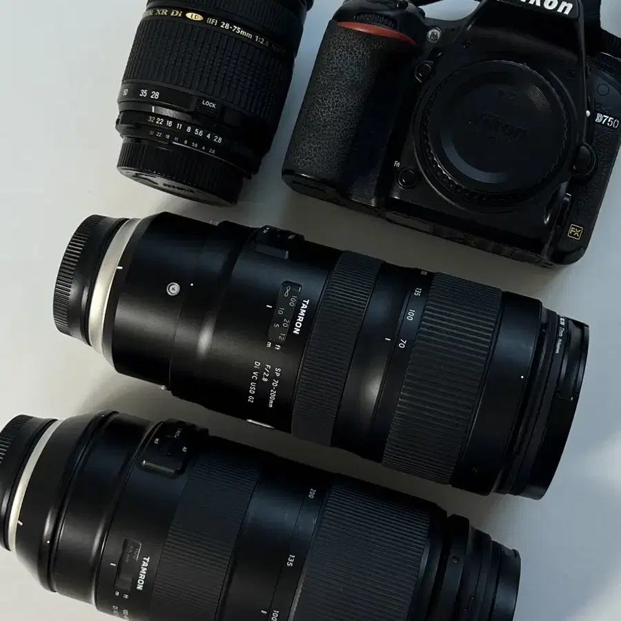 니콘 d750, 탐론 70-200 g2, 100-400