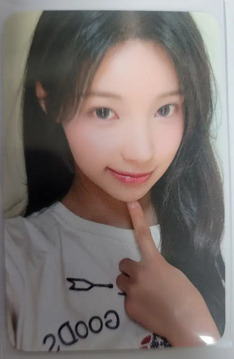 Lisanne Won transferred her photo card to broadcast in WTS 4.