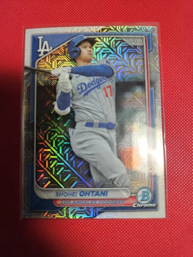 오타니 Ohtani 2024 Topps mojo refractor 카드