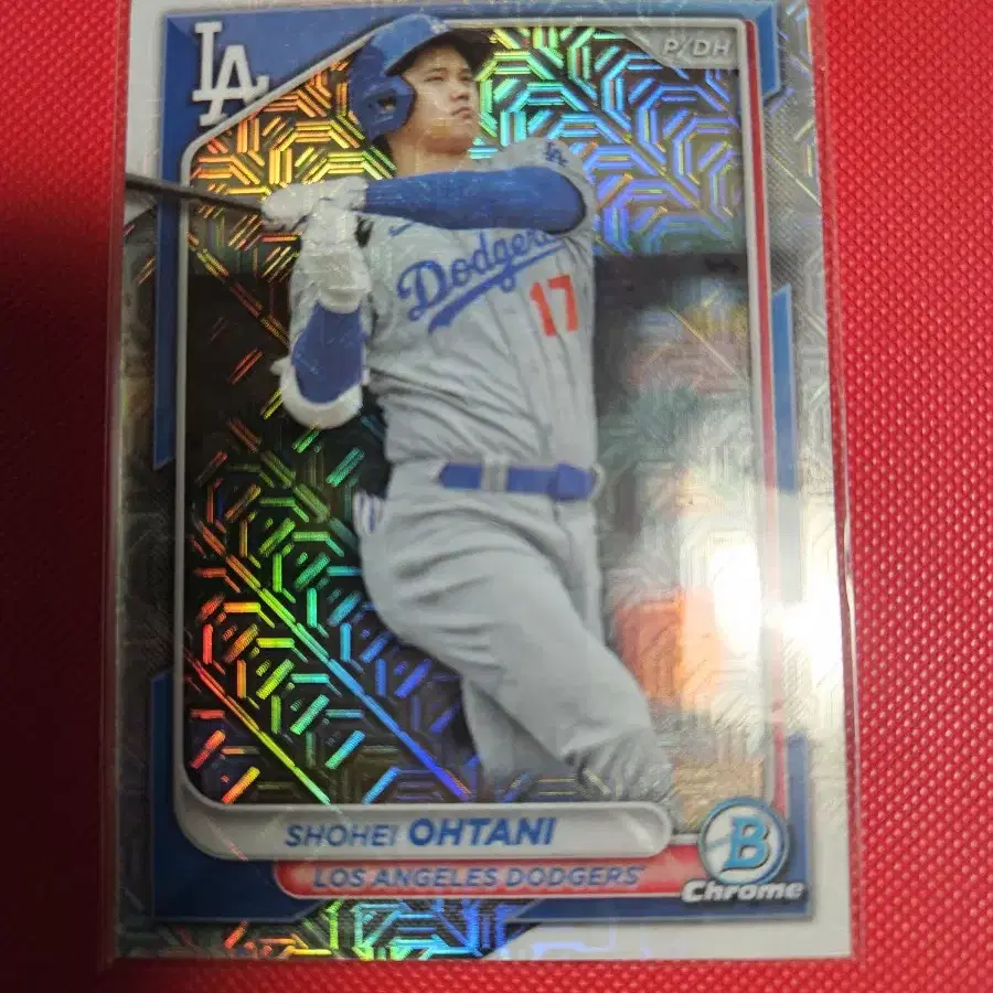 오타니 2024 Bowman Chrome 모조 리플렉터