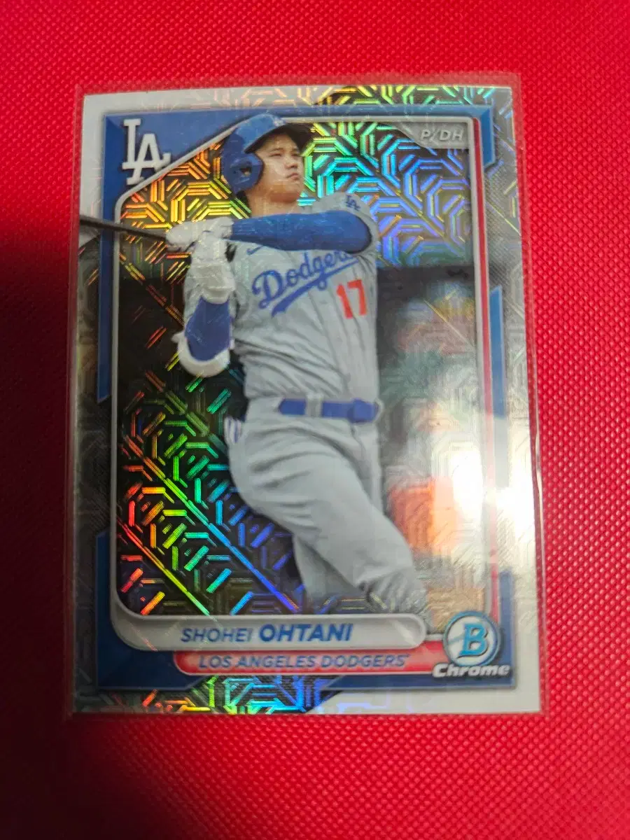 오타니 2024 Bowman Chrome 모조 리플렉터