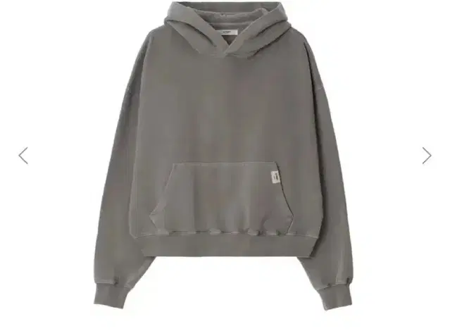 새상품)G CLASSIC WASHED BOXY HOODIE (GRAY)