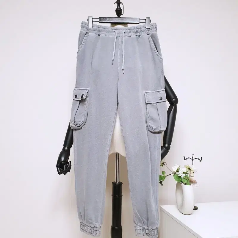 NEW) MOZMOZ GARMENT DYING JOGGER PANTS COMMON29-30