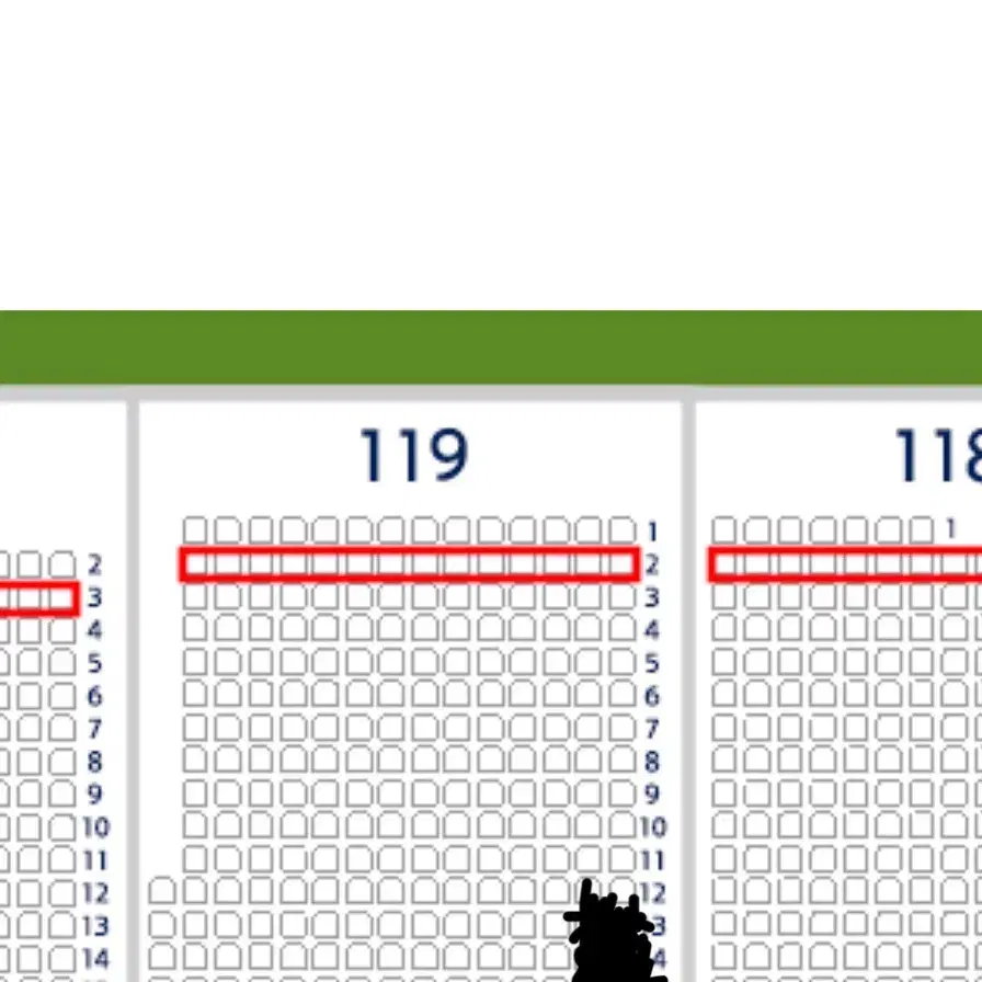 와일드카드 3루 레드석 통로 2연석