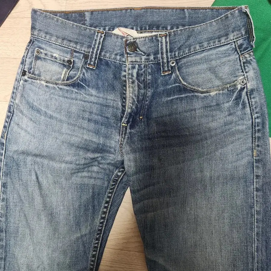 LEVIS 525 리바이스 세미 부츠 데님 청바지